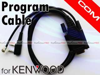 This is brand new program cable for Kenwood type radios RIBLESS design 