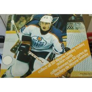 Wayne Gretzky 1980`s Cookie Box (Recalled) Empty 