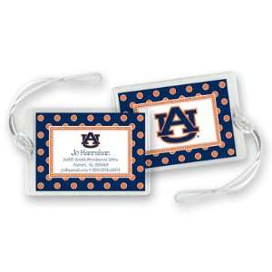   Collections College Bag/ID Tags   Simple Dot (Auburn)