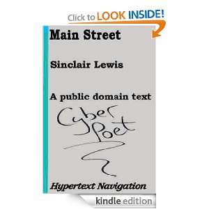 Main Street Sinclair Lewis, James Oliver Smith Jr  Kindle 