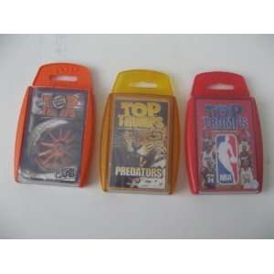  Top Trumps  Boys favorite 3 pack #3 with Predators,NBA 