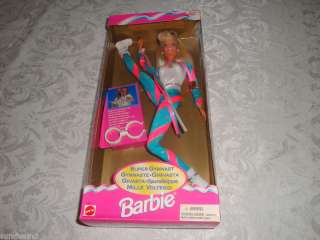 Barbie SUPER GYMNAST w/Tumbling Ring 1995 [NRFB] 074299158216  