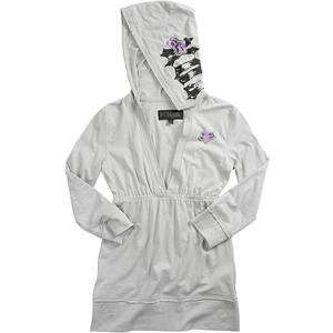  Fox Racing Womens Lovva Lovva Hoody   Small/Ash 