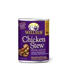  Wellness Grain Free Chicken Stew with Peas & Carrots Dog 