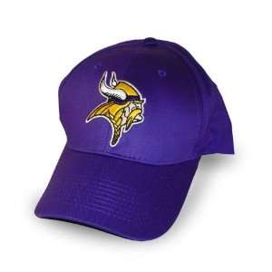   Vikings Classic Purple Viking Logo Ballcap