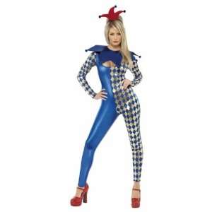    Fancy Dress Fever Harlequeen Harlot Costume [Toy]: Toys & Games