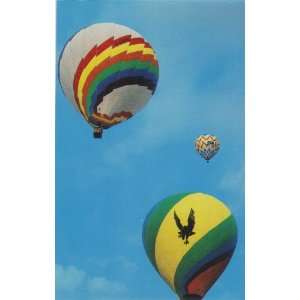  Hot Air Balloon Race Anderson Indiana Post Card 70s 