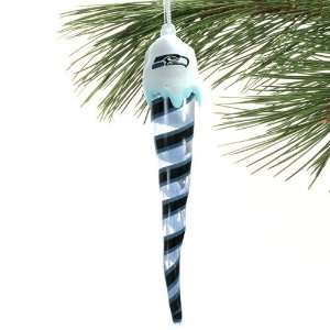  Seattle Seahawks NFL Light Up Icicle Ornament: Sports 