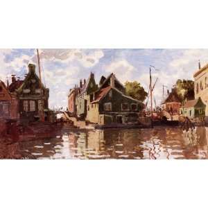     Claude Monet   24 x 12 inches   Canal in Zaandam