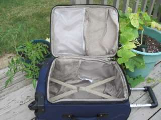 SAMSONITE Soft Side Carry On Suitcase Luggage ROLLER WHEELS Unisex 