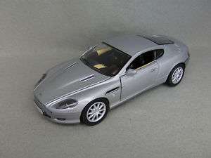 Aston Martin DB9 Coupe   Diecast Car   Silver  1:24  