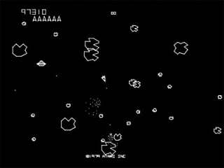Atari Asteroids Arcade Video Game  