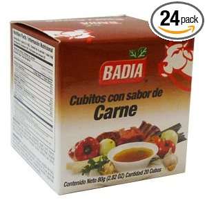 Badia Spices inc Cubes, Beef Flavored, 2.82 Ounce (Pack of 24)  