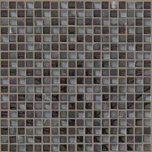   Mosaic Stone Accent Tile in Black Hills