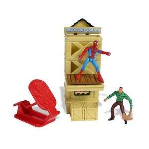  Amazing Spider Man Stunt System Figure: Alleyway Box Drop 