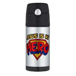    Thermos Travel Water Bottle Jesus Is My Hero: Everything Else