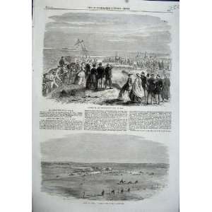  1864 Sweet Water Canal Suez Horse Races Cairo Egypt
