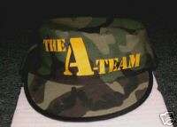 TEAM camouflage fitted hat Mr. T Pity the Fool 7 1/8  