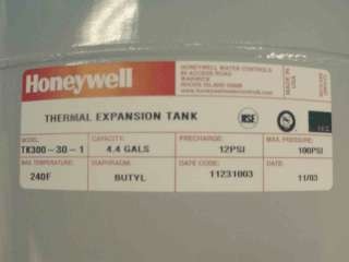 HONEYWELL SPARCO TROL EXPANSION TANK 4.4 GAL  