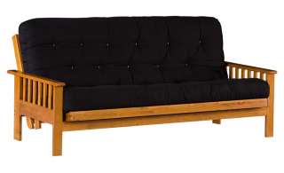 605 1foam Futon Full Black Atlantic Furniture #M 021  