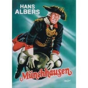  Baron Munchausen   German Movie Poster (Painted Design By 