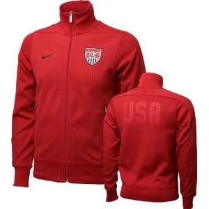   United States Soccer Red Nike Authentic N98 Jacket