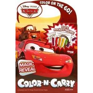 Giddy Up Color N Carry Activity Book (Cars)