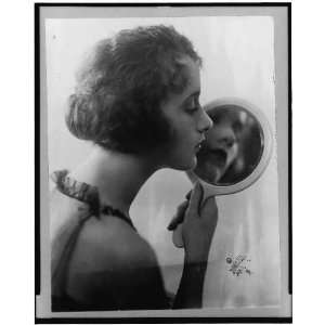  Constance Talmadge,looking into mirror