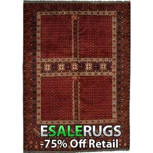  6 11 x 9 0 Afghan Hand Knotted Oriental rug: Home 