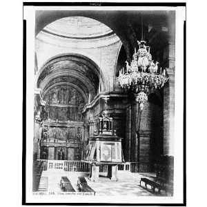  Escorial. Vista interior del Templo 1860s,Interiors