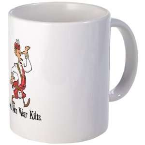  Real Men Wear Kilts Funny Mug by 