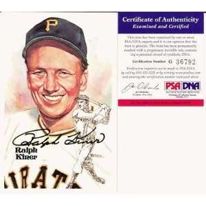  1981 Perez Steele Baseball Postcard Ralph Kiner 