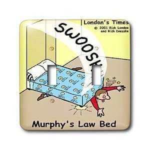  Rich Diesslins Funny Society Cartoons   Murphy s Law Bed 