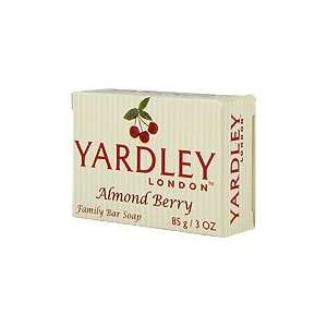  Almond Berry Bar Soap   3 oz,(Yardley London): Health 