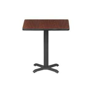  Rectangular Bar Height Cafe Table with 2 End Bases (30x42 