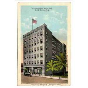  Reprint Hotel Pershing, Miami, Florida