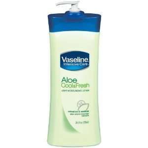 Vaseline Aloe Fresh Hydrating Body Lotion with Aloe and Cucumber Pump 