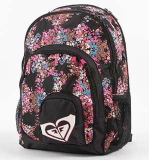 Roxy Noble Trek Twilight Backpack Laptop Bag Floral NEW  