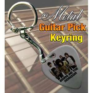  Bring Me The Horizon Metal Guitar Pick Keyring Musical 