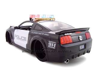   model of 2007 Shelby Mustang GT500 Police die cast car by Jada