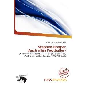   Australian Footballer) (9786200933539) Kristen Nehemiah Horst Books