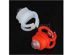NEW Bike Bicycle Bick Frog Light Safety Fear Led Headlight Red White 