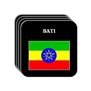  Ethiopia   BATI Set of 4 Mini Mousepad Coasters 