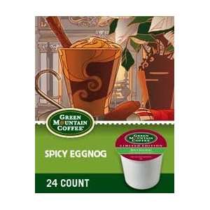 Green Mountain *Limited Edition* SPICY EGGNOG (4 Boxes of 24 K Cups 