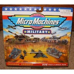   Machines Military Terror Troops #14 Track & Attack Team: Toys & Games