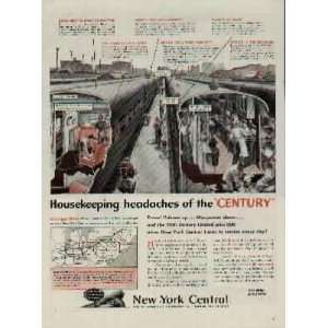   800 other New York Central trains to service every day! .. 1944 New