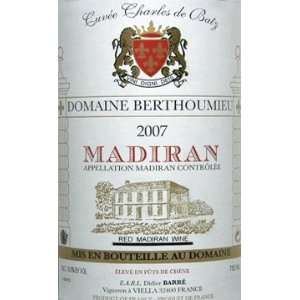   Barre Madiran Cuvee Charles de Batz 750ml: Grocery & Gourmet Food