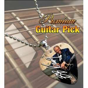  BB King Premium Guitar Pick Necklace: Musical Instruments