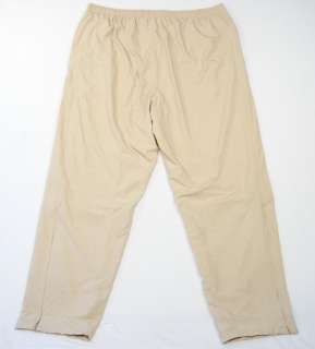 Adidas ClimaProof Mesh Lined Sand Warm Up Track Pants Mens NWT  