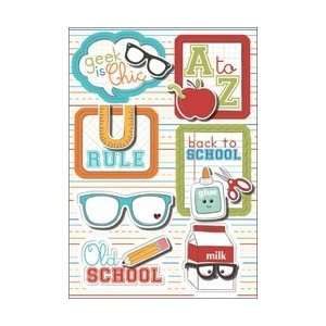  Imaginisce Papers Geek Is Chic Sticker Stackers 4.75X7 